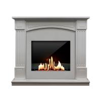 Биокамин в портале SteelHeat Chester, стекло, стемалит