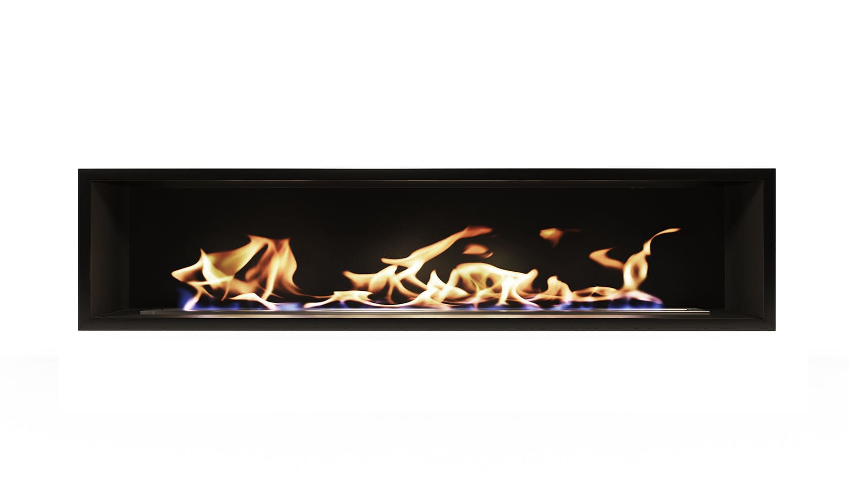 Биокамин "Русский огонь" Гефест 2460 встраиваемый с декоративным стеклом (стемалитом) по цене 123 500 руб.