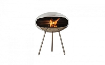 Напольный биокамин Cocoon Terra Stainless Steel