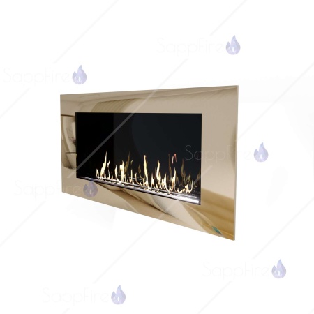 Встраиваемый биокамин / очаг Mercury 900 Chrome (SappFire) по цене 43 800 руб.