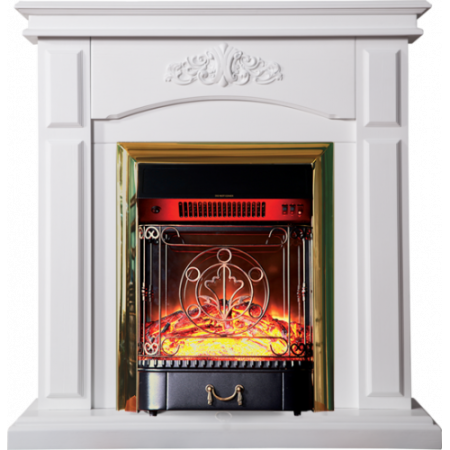 Марго (белый)+Majestic Brass