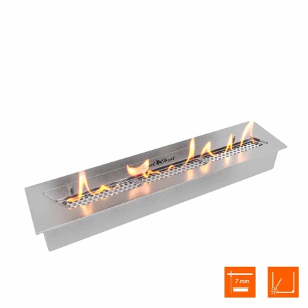 Биокамин SteelHeat WALL FRAME ONE 900 серый, стекло, стемалит по цене 56 910 руб.