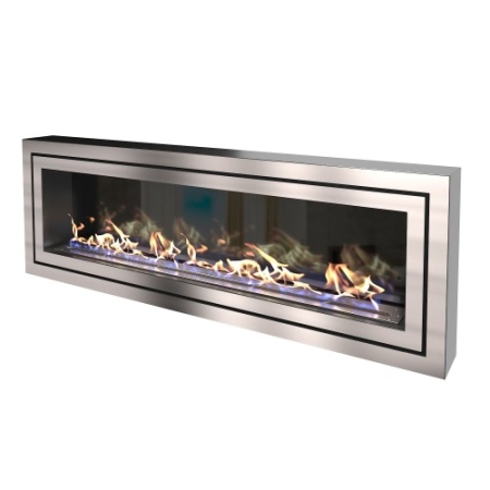 Биокамин "Русский огонь" Стенли 1300N настенный с защитным стеклом по цене 48 340 руб.