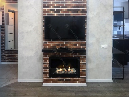 Встроенный биокамин Lux Fire Кабинет 730 S по цене 43 450 руб.