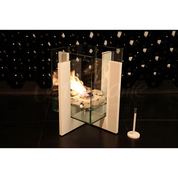 Биокамин Art Flame QUADRO WHITE