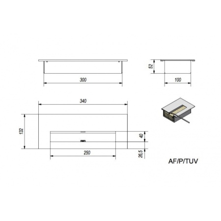 Биокамин Kratki DELTA 2 TUV VERTICAL(400*900) по цене 18 690 руб.
