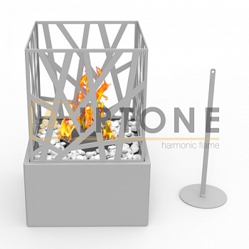 Биокамин настольный Airtone – Сlutter Grey