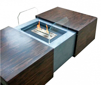 Биокамин ZeFire Браун