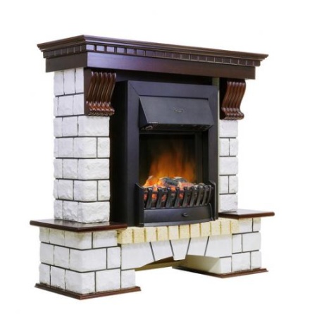 Pierre Luxe белый (темный дуб)+Lydon Black