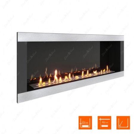 Биокамин SteelHeat ONE-H 1400 XL стемалит по цене 70 140 руб.