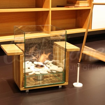 Биокамин Art Flame CRYSTAL WOODLINE