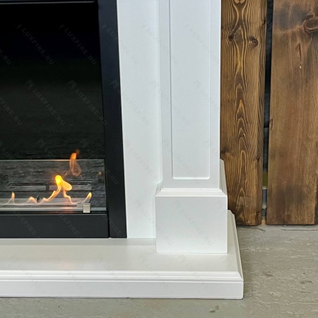 Биокамин Lux Fire с порталом Орел 24, белый по цене 105 907 руб.